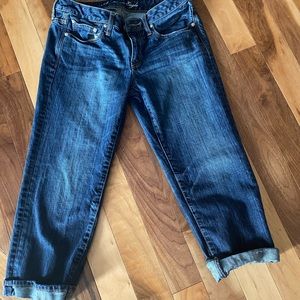 Vintage AE cropped boy fit  jeans size 8